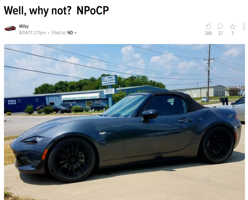 Illustration for article titled I've put 10k miles on my ND in 5 months.